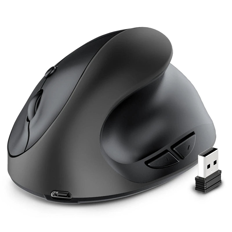Xiaomi Vertical Grip Silent Wireless Mouse Rechargeable Hand Designer Drawing Office Creative Ergonomic Mouse For Computer PC