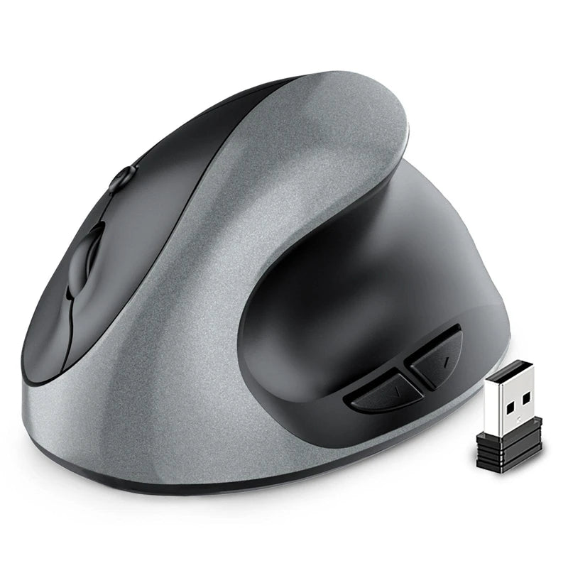 Xiaomi Vertical Grip Silent Wireless Mouse Rechargeable Hand Designer Drawing Office Creative Ergonomic Mouse For Computer PC