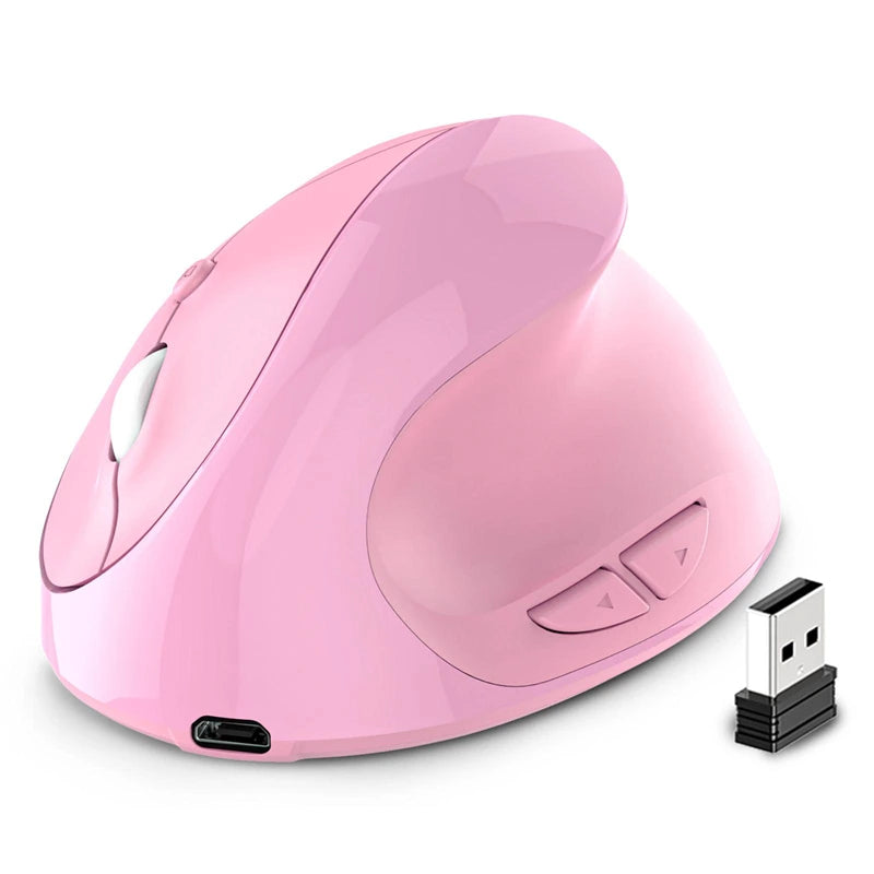 Xiaomi Vertical Grip Silent Wireless Mouse Rechargeable Hand Designer Drawing Office Creative Ergonomic Mouse For Computer PC