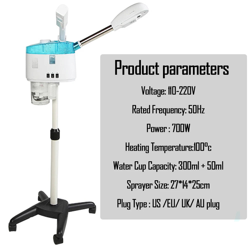 Vaporisateur facial professionnel à vapeur chaude