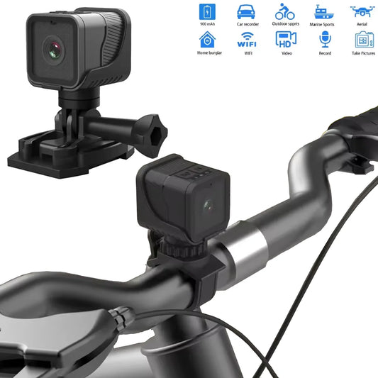 Fashion Sport Camera 12M Waterproof Wireless Wifi Ultra Smart HD Outdoor Waterproof Camera 1080P HD Sports DV