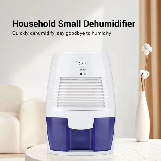 500ml Small Dehumidifiers Moisture Absorbers Air Dryer Compact Portable Electric Dehumidifier for Home Basement Household